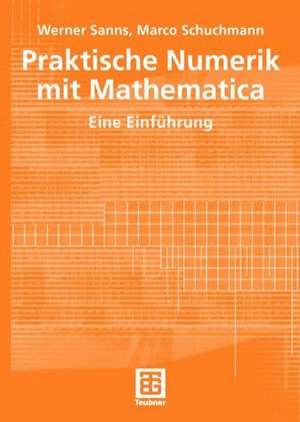 Praktische Numerik mit Mathematica: Eine Einführung de Werner Sanns