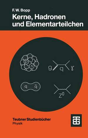Kerne, Hadronen und Elementarteilchen: Eine Einführung de Fritz W. Bopp