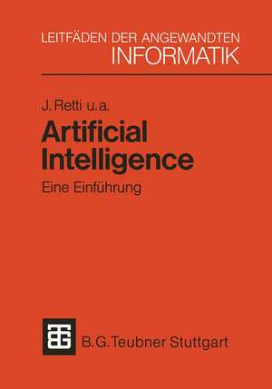 Artificial Intelligence — Eine Einführung de Johannes Retti