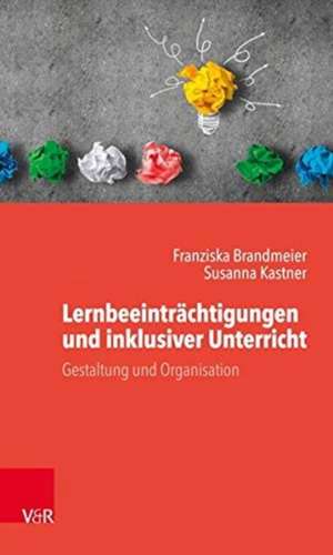 Lernbeeinträchtigungen und inklusiver Unterricht de Franziska Brandmeier