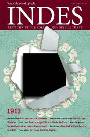 1913: Indes 2013 Heft 02 de Franz Walter