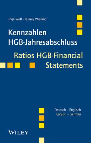 Kennzahlen HGB–Jahresabschluss/Ratios HGB–Financial Statements – Deutsch – Englsich/ German – English de I Wulf