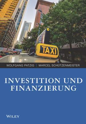 Investition und Finanzierung de W Patzig