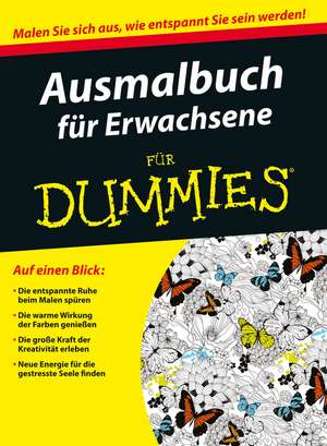 Ausmalbuch für Erwachsene für Dummies de Wiley–VCH