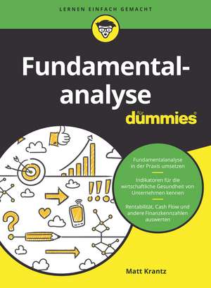 Fundamentalanalyse für Dummies de M Krantz