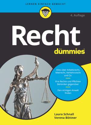 Recht für Dummies 4e de L Schnall