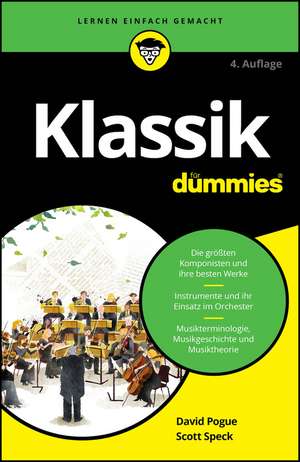 Klassik für Dummies de David Pogue