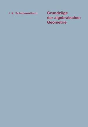 Grundzüge der algebraischen Geometrie de Igor' R. Šafarevič