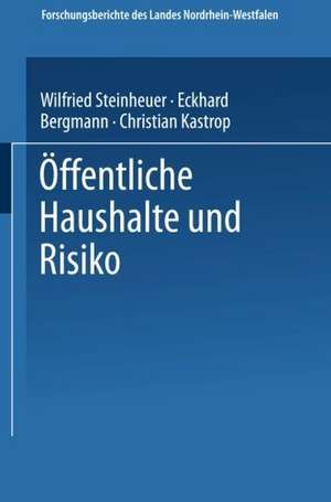 Öffentliche Haushalte und Risiko de Eckhard Bergmann