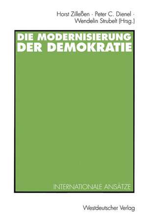 Die Modernisierung der Demokratie: Internationale Ansätze de Horst Zilleßen