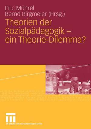 Theorien der Sozialpädagogik - ein Theorie-Dilemma? de Eric Mührel