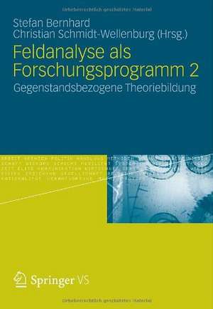 Feldanalyse als Forschungsprogramm 2: Gegenstandsbezogene Theoriebildung de Stefan Bernhard