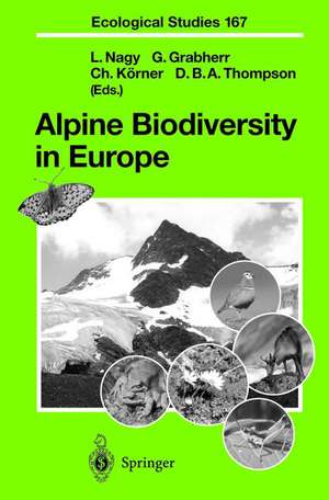 Alpine Biodiversity in Europe de Laszlo Nagy