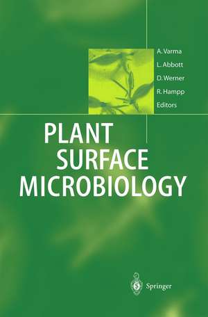 Plant Surface Microbiology de Ajit Varma