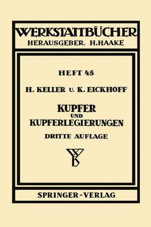 Kupfer und Kupferlegierungen de H. Keller