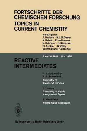 Reactive Intermediates de Kendall N. Houk