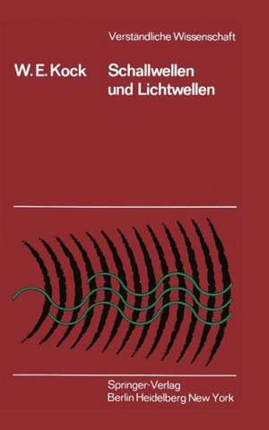 Schallwellen und Lichtwellen: Die Grundlagen der Wellenbewegung de Winston E. Kock