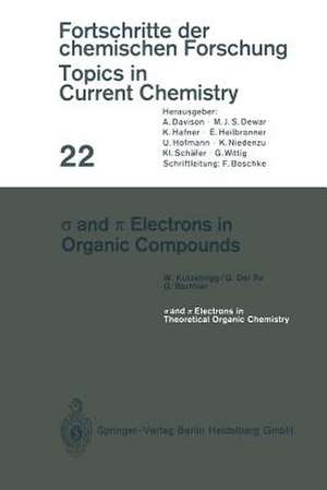 σ and π Electrons in Organic Compounds de W. Kutzelnigg