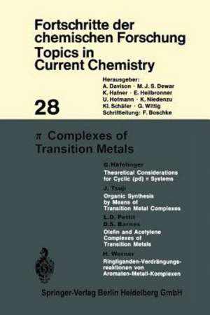 π Complexes of Transition Metals de Kendall N. Houk