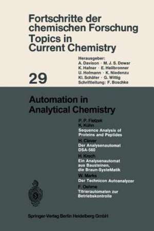 Automation in Analytical Chemistry de P. P. Fietzek