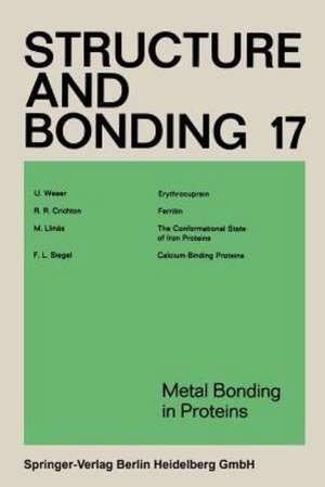 Metal Bonding in Proteins de Xue Duan