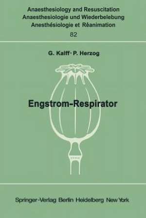 Engström-Respirator de G. Kalff