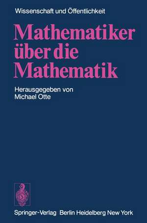 Mathematiker über die Mathematik de H. N. Jahnke