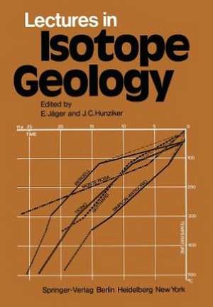 Lectures in Isotope Geology de E. Jäger