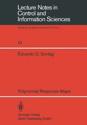 Polynomial Response Maps de E.D. Sontag