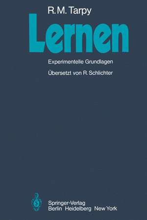 Lernen: Experimentelle Grundlagen de R. Schlichter