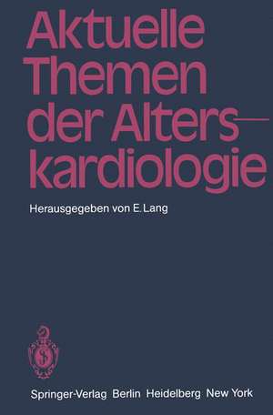 Aktuelle Themen der Alterskardiologie de O.-E. Durst