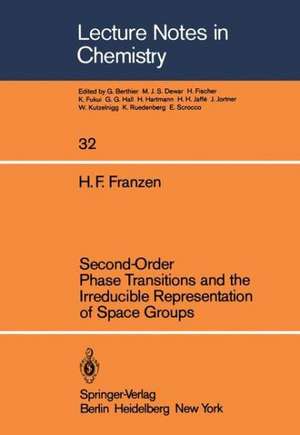 Second-Order Phase Transitions and the Irreducible Representation of Space Groups de Hugo F. Franzen