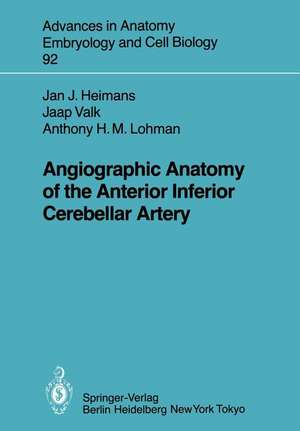 Angiographic Anatomy of the Anterior Inferior Cerebellar Artery de J. J. Heimans