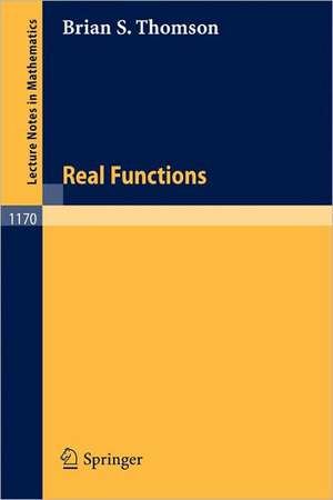 Real Functions de Brian S. Thomson