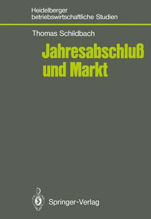 Jahresabschluß und Markt de Thomas Schildbach