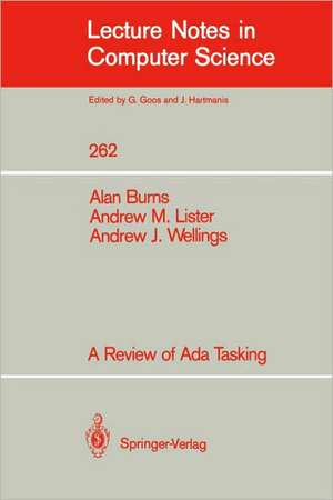 A Review of Ada Tasking de Alan Burns