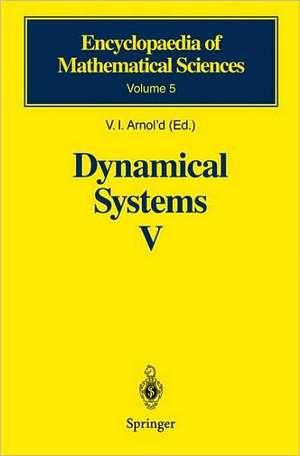 Dynamical Systems V: Bifurcation Theory and Catastrophe Theory de V. I. Arnold