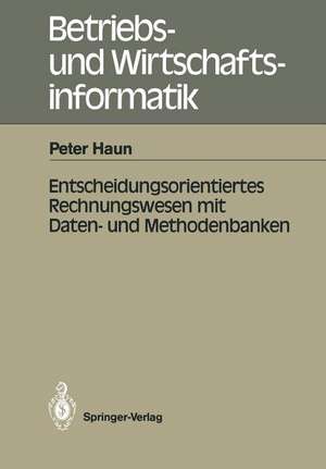 Entscheidungsorientiertes Rechnungswesen mit Daten- und Methodenbanken de Peter Haun