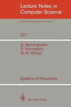 Systems of Reductions de Benjamin Benninghofen