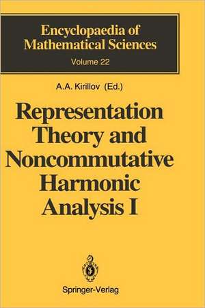 Representation Theory and Noncommutative Harmonic Analysis I: Fundamental Concepts. Representations of Virasoro and Affine Algebras de A. A. Kirillov