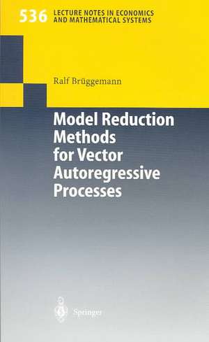 Model Reduction Methods for Vector Autoregressive Processes de Ralf Brüggemann