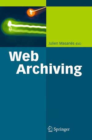 Web Archiving de Julien Masanès