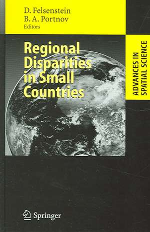 Regional Disparities in Small Countries de Daniel Felsenstein