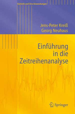 Einführung in die Zeitreihenanalyse de Jens-Peter Kreiß