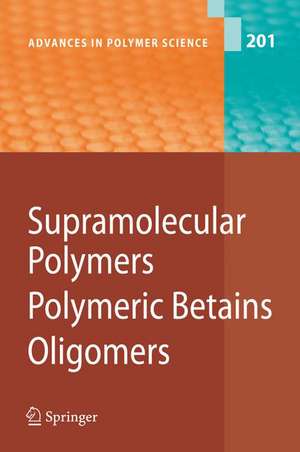 Supramolecular Polymers/Polymeric Betains/Oligomers de B. Donnio