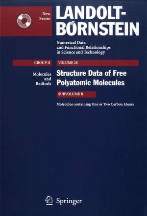 Molecules containing One or Two Carbon Atoms de E. Hirota