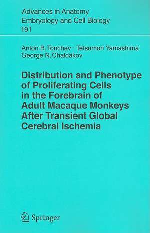 Distribution and Phenotype of Proliferating Cells in the Forebrain of Adult Macaque Monkeys after Transient Global Cerebral Ischemia de A.B. Tonchev