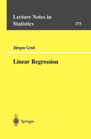 Linear Regression de Jürgen Groß