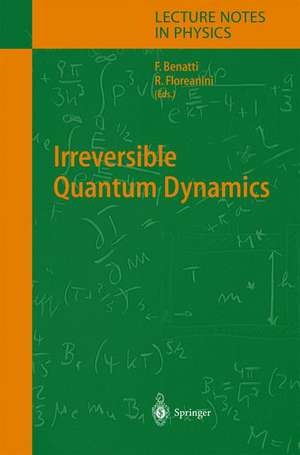 Irreversible Quantum Dynamics de Fabio Benatti