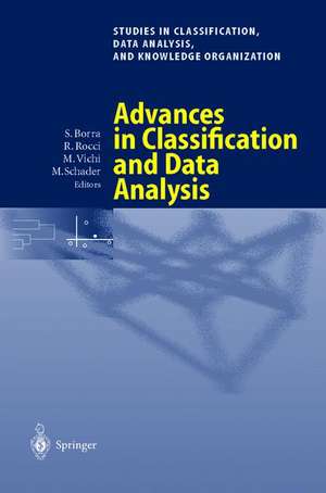 Advances in Classification and Data Analysis de Simone Borra